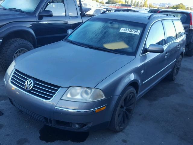 WVWYH63B12E169462 - 2002 VOLKSWAGEN PASSAT GLX 灰色 照片 2