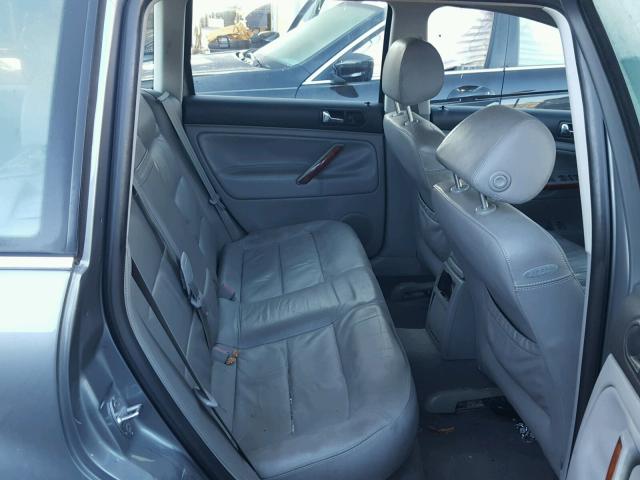 WVWYH63B12E169462 - 2002 VOLKSWAGEN PASSAT GLX 灰色 照片 6