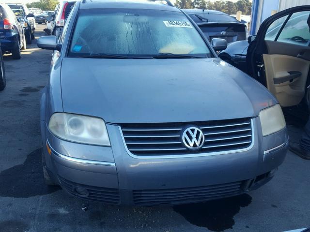 WVWYH63B12E169462 - 2002 VOLKSWAGEN PASSAT GLX 灰色 照片 9