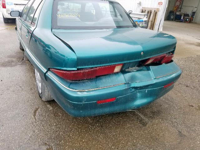 1G4NJ52T0VC422102 - 1997 BUICK SKYLARK CU GREEN photo 9