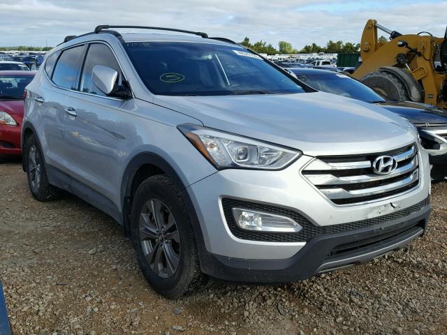 5XYZU3LB7EG188558 - 2014 HYUNDAI SANTA FE S SILVER photo 1