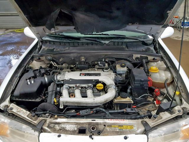 1G8JW52R6YY612495 - 2000 SATURN LS2 WHITE photo 7