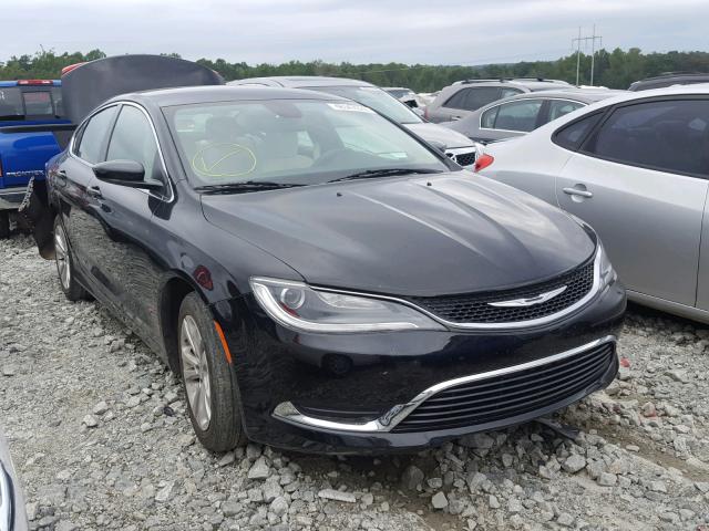 1C3CCCAB0FN696963 - 2015 CHRYSLER 200 LIMITE BLACK photo 1