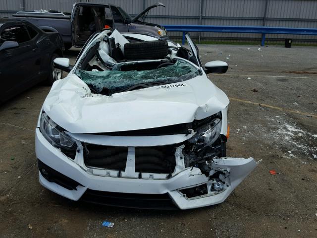 2HGFC3B70GH353990 - 2016 HONDA CIVIC EXL WHITE photo 9