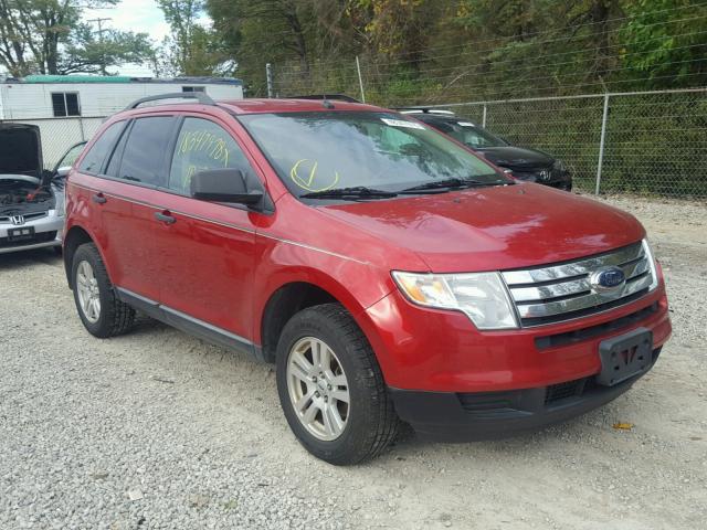 2FMDK3GC2ABB38339 - 2010 FORD EDGE SE RED photo 1