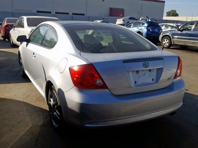 JTKDE167X70156482 - 2007 TOYOTA SCION TC ვერცხლისფერი ფოტო 3