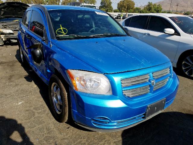 1B3HB28B28D648086 - 2008 DODGE CALIBER BLUE photo 1