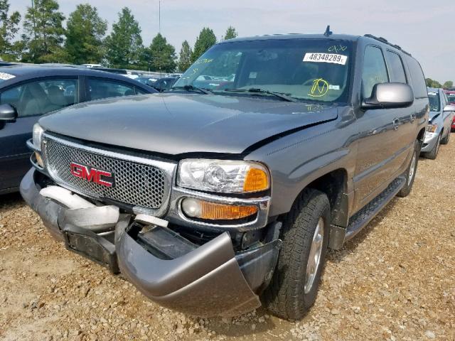 1GKFK66U76J176519 - 2006 GMC YUKON XL D GRAY photo 2