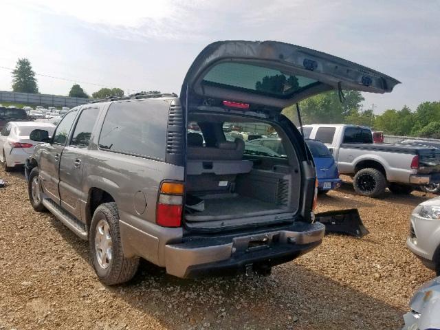 1GKFK66U76J176519 - 2006 GMC YUKON XL D GRAY photo 3