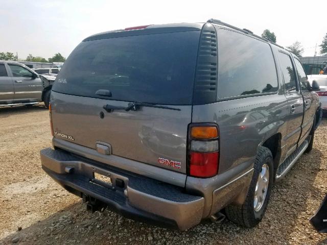 1GKFK66U76J176519 - 2006 GMC YUKON XL D GRAY photo 4