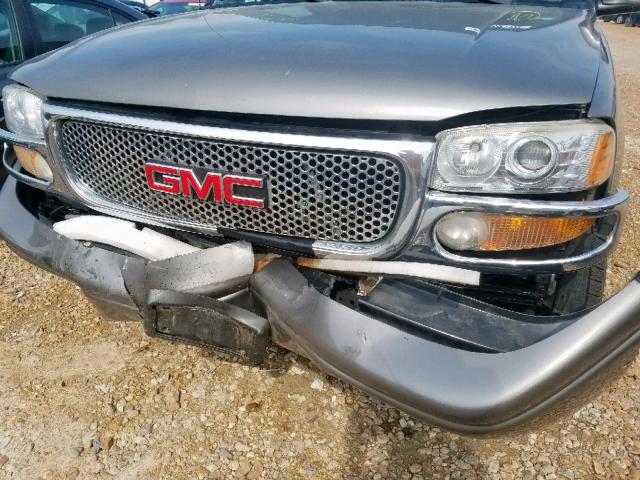 1GKFK66U76J176519 - 2006 GMC YUKON XL D GRAY photo 9