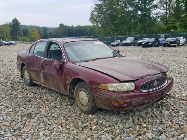 1G4HP54K014150395 - 2001 BUICK LESABRE CU RED photo 1