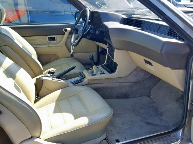 WBAEC7406H0608016 - 1987 BMW 635 CSI GOLD photo 5