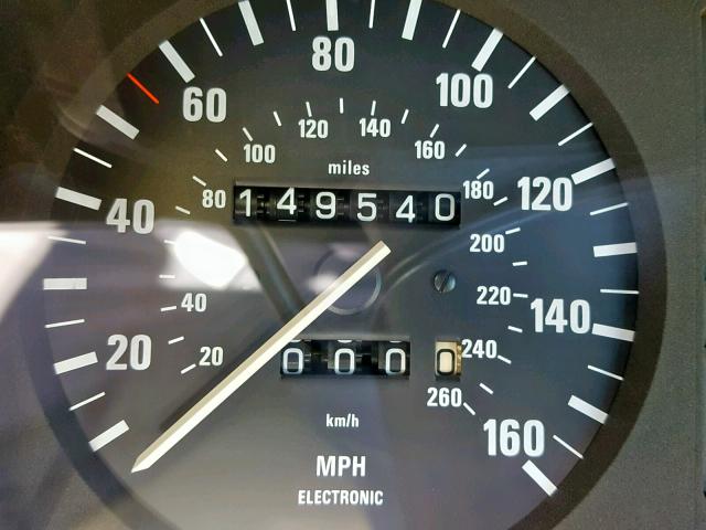 WBAEC7406H0608016 - 1987 BMW 635 CSI GOLD photo 8