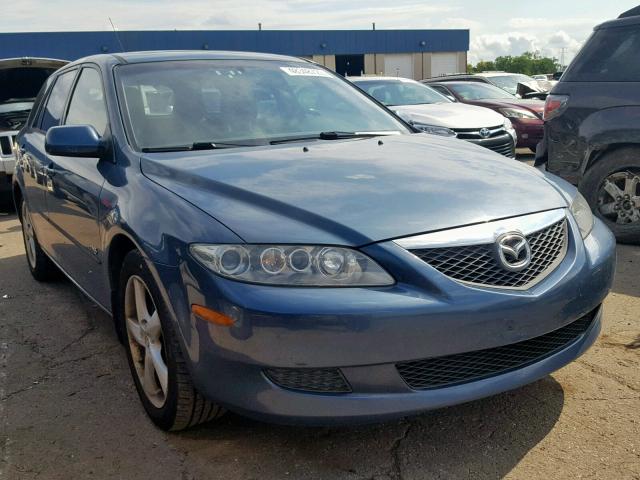 1YVHP82D045N57197 - 2004 MAZDA 6 S BLUE photo 1