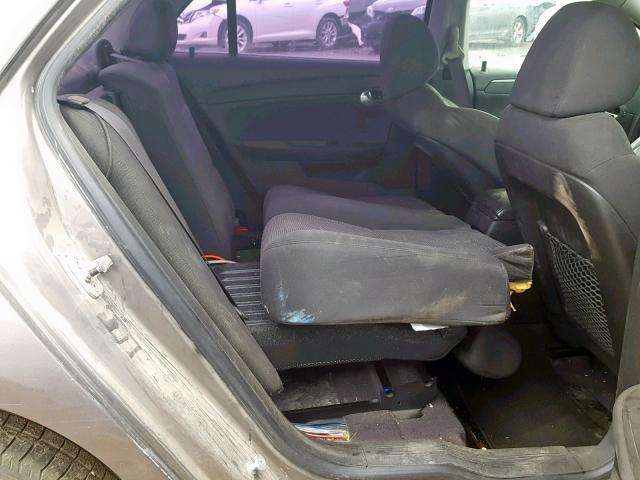 1G1ZC5EB9A4122963 - 2010 CHEVROLET MALIBU 1LT TWO TONE photo 6