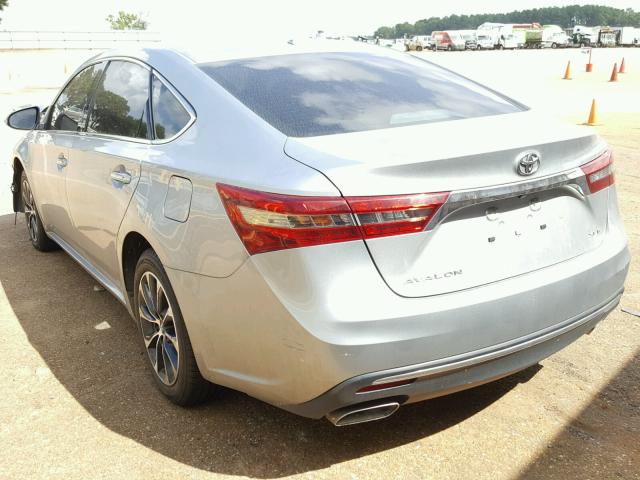 4T1BK1EB7GU211794 - 2016 TOYOTA AVALON XLE SILVER photo 3