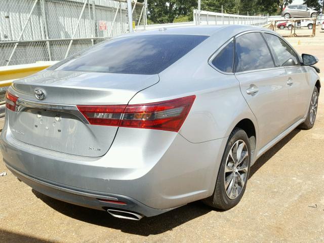 4T1BK1EB7GU211794 - 2016 TOYOTA AVALON XLE SILVER photo 4