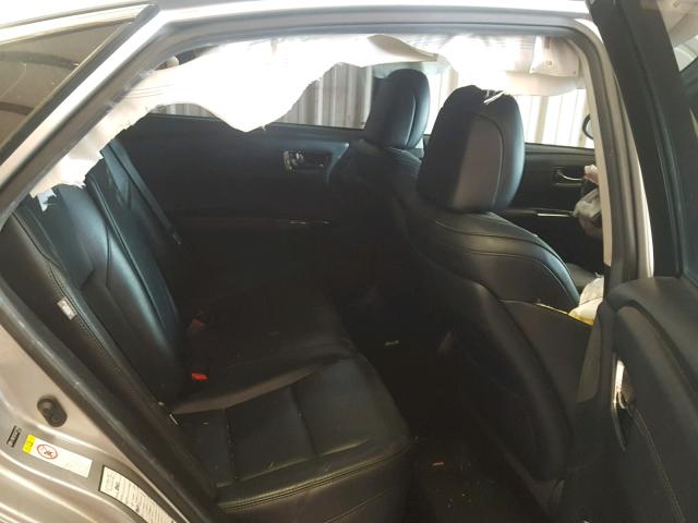 4T1BK1EB7GU211794 - 2016 TOYOTA AVALON XLE SILVER photo 6