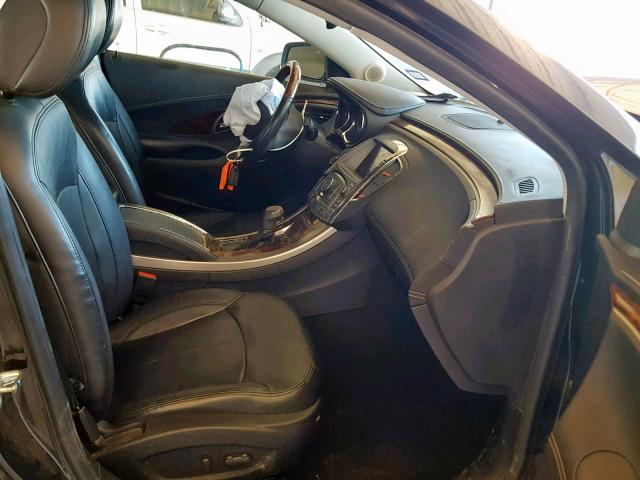 1G4GE5EV1AF248267 - 2010 BUICK LACROSSE C BLACK photo 5