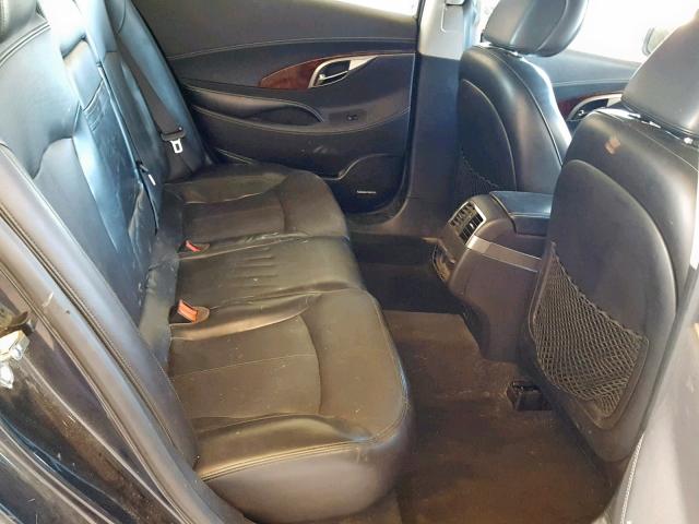 1G4GE5EV1AF248267 - 2010 BUICK LACROSSE C BLACK photo 6