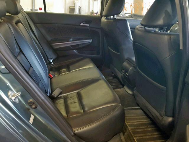 1HGCP2F86AA063859 - 2010 HONDA ACCORD EXL GRAY photo 6