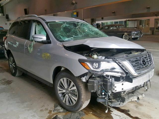 5N1DR2MN5KC617755 - 2019 NISSAN PATHFINDER SILVER photo 1