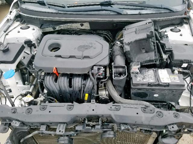 5NPE34AF4FH078803 - 2015 HYUNDAI SONATA SPO SILVER photo 7