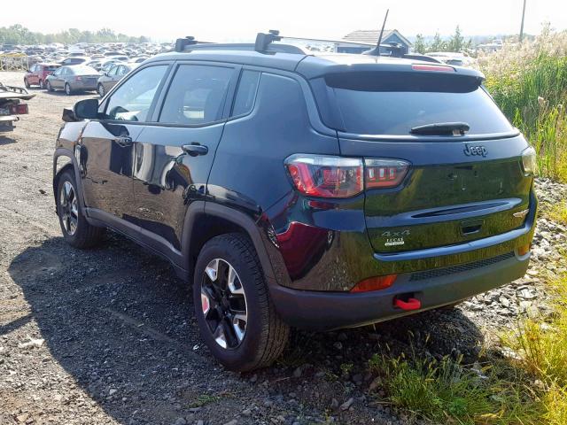 3C4NJDDB6JT169157 - 2018 JEEP COMPASS TR BLACK photo 3