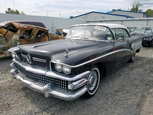 4E1075055 - 1958 BUICK SPECIAL BLACK photo 2