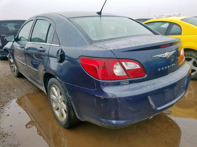 1C3LC56R57N569600 - 2007 CHRYSLER SEBRING TO BLUE photo 3