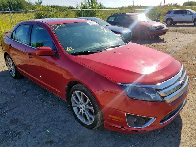 3FAHP0CG9BR314021 - 2011 FORD FUSION SEL RED photo 1