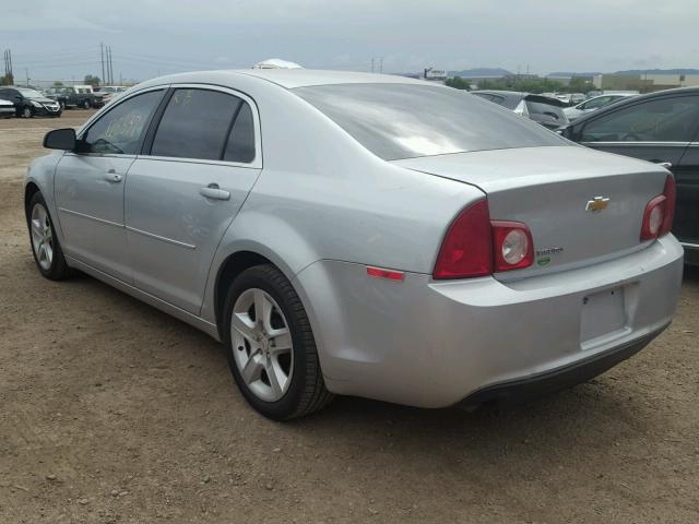 1G1ZA5E11BF278160 - 2011 CHEVROLET MALIBU LS 银色 照片 3
