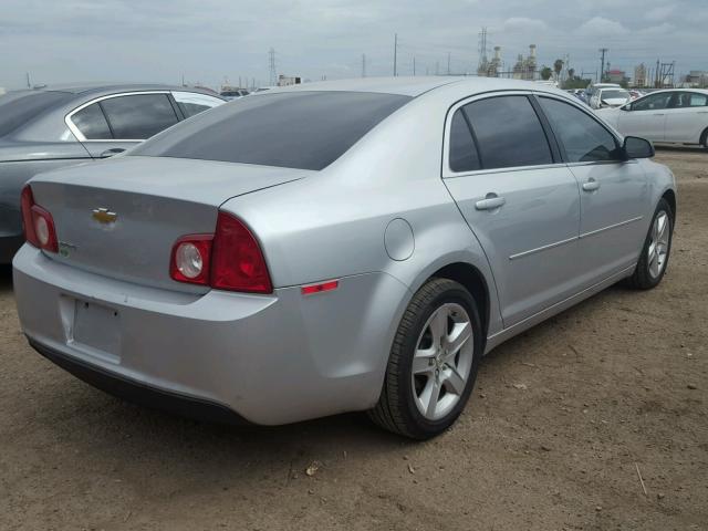 1G1ZA5E11BF278160 - 2011 CHEVROLET MALIBU LS 银色 照片 4