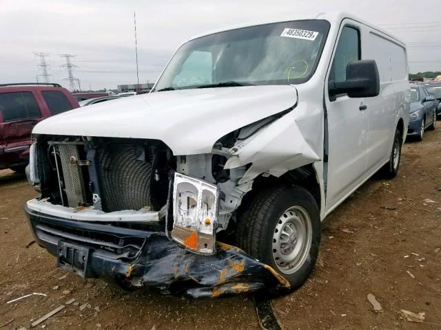 1N6BF0KY5GN810311 - 2016 NISSAN NV 1500 S WHITE photo 2