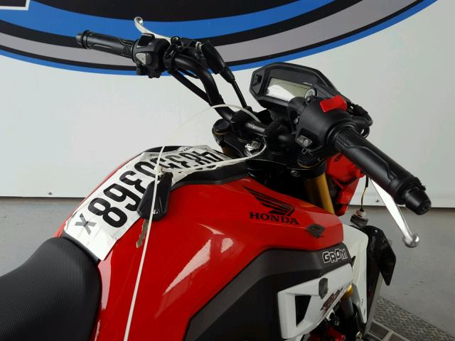 MLHJC7515K5100491 - 2019 HONDA GROM RED photo 5