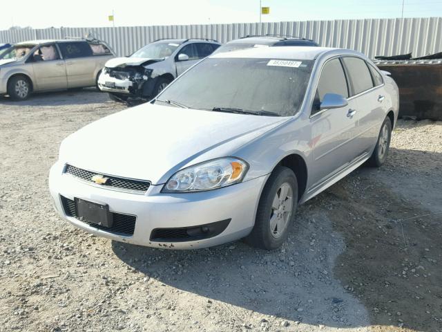 2G1WC5E31G1112735 - 2016 CHEVROLET IMPALA LIM SILVER photo 2