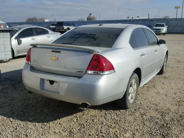 2G1WC5E31G1112735 - 2016 CHEVROLET IMPALA LIM SILVER photo 4