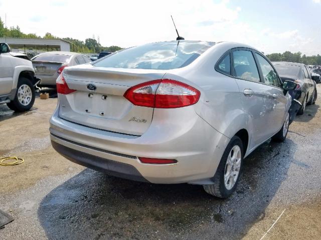 3FADP4BJ2EM172082 - 2014 FORD FIESTA SE SILVER photo 4