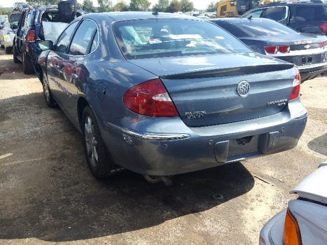 2G4WE587861277790 - 2006 BUICK LACROSSE C BLUE photo 3