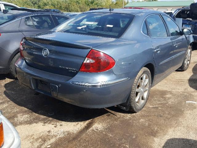 2G4WE587861277790 - 2006 BUICK LACROSSE C BLUE photo 4