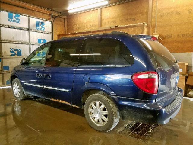 2A4GP54L46R811904 - 2006 CHRYSLER TOWN & COU BLUE photo 3