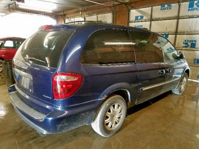 2A4GP54L46R811904 - 2006 CHRYSLER TOWN & COU BLUE photo 4