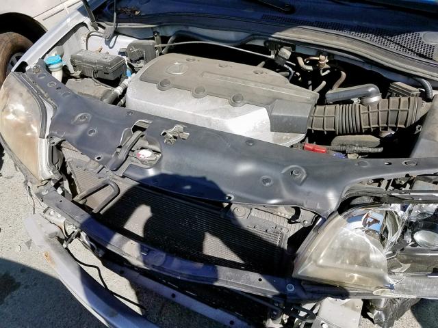 2HNYD18974H509921 - 2004 ACURA MDX TOURIN SILVER photo 7