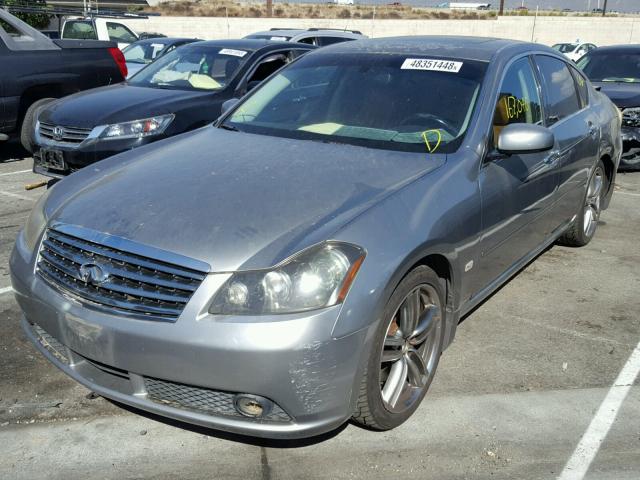 JNKBY01E06M203448 - 2006 INFINITI M45 BASE GRAY photo 2