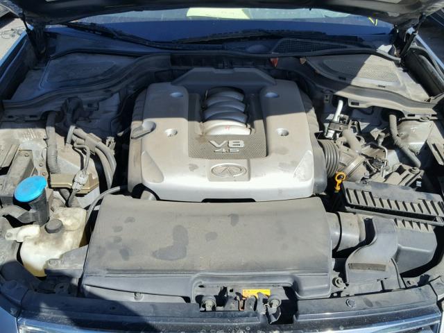 JNKBY01E06M203448 - 2006 INFINITI M45 BASE GRAY photo 7