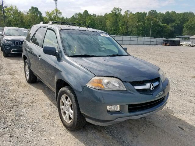 2HNYD18696H541102 - 2006 ACURA MDX TOURIN BLUE photo 1