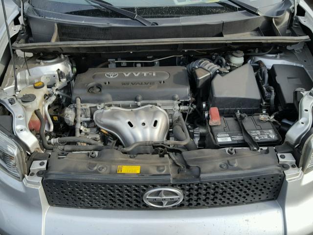JTLKE50E991064729 - 2009 TOYOTA SCION XB Күміс фото 7