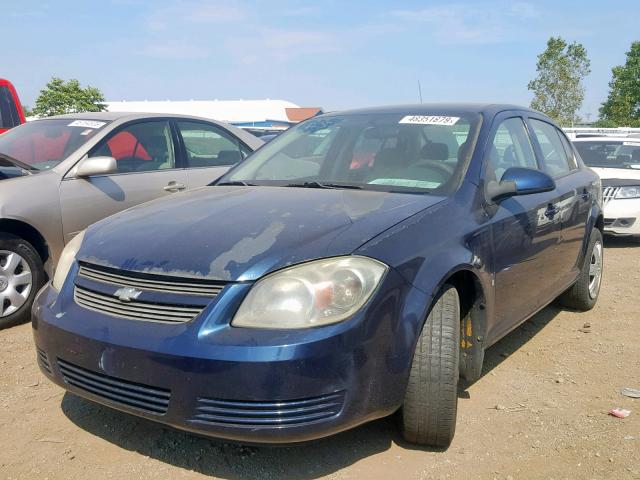 1G1AL58F587231408 - 2008 CHEVROLET COBALT LT BLUE photo 2