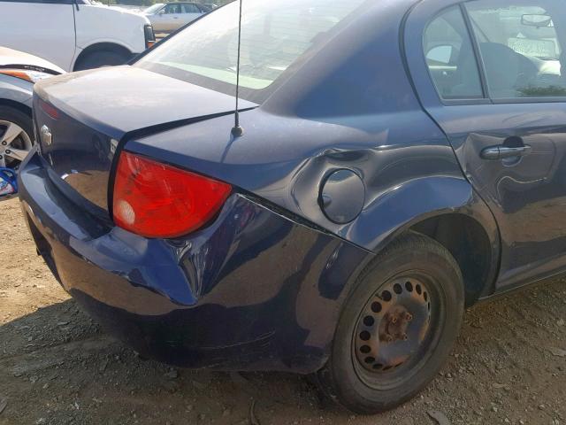 1G1AL58F587231408 - 2008 CHEVROLET COBALT LT BLUE photo 9